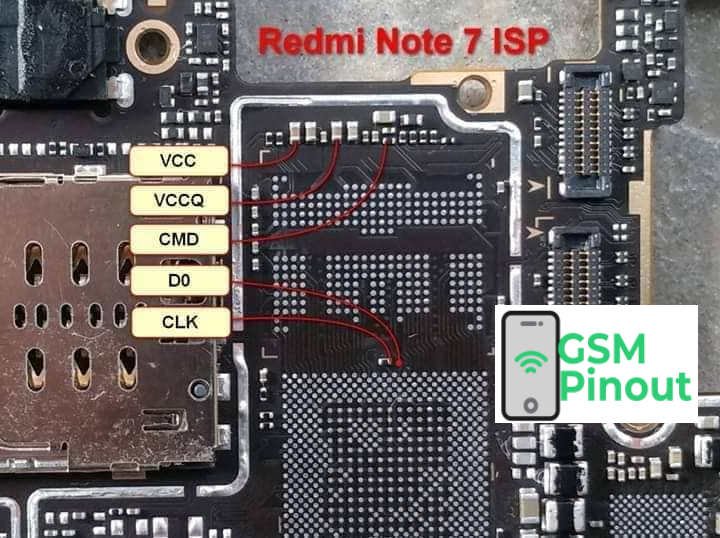 Redmi 7a Isp Emmc Pinout Test Point Reboot To 9008 Edl Mode 58 Off 3260